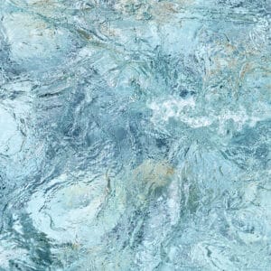structures and patterns on water surface looking like the gem stone Aquamarin