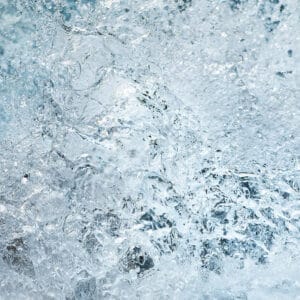 structures in water looking like a horse from the Spanish Riding School jumping the Capriole