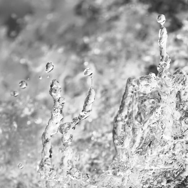 Life on Jupiter: fine art photography of splashing water drops