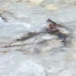 Mount Fuji: impressionistic photography of water looking like the Mount Fuji in Japan