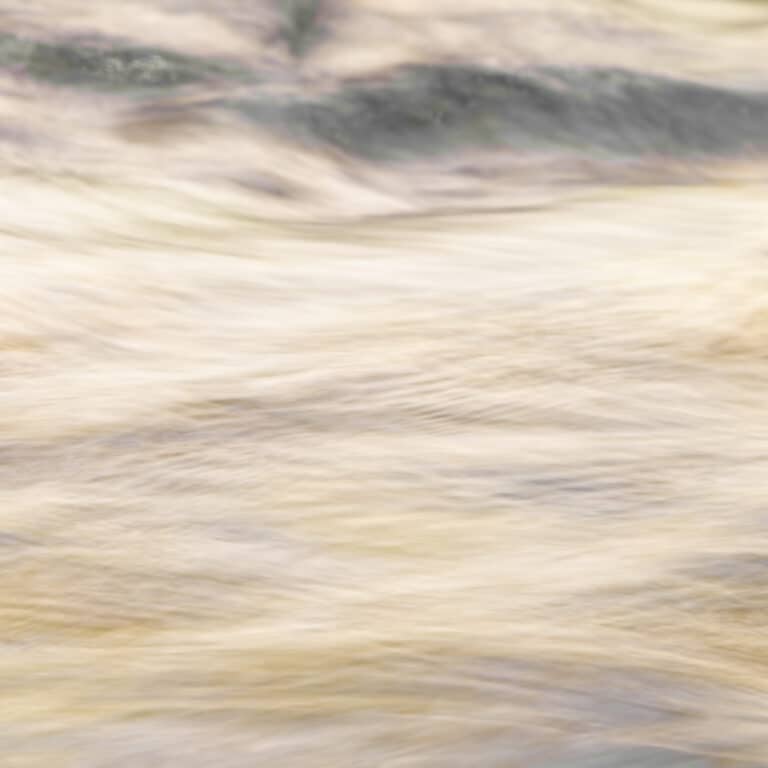 Sahara Dunes: impressionistic photography of water looking like desert dunes in the Sahara