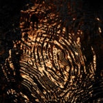 Sonic Waves: abstract photography of water surface with concentric circles