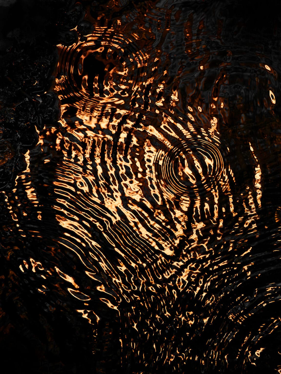 Sonic Waves: abstract photography of water