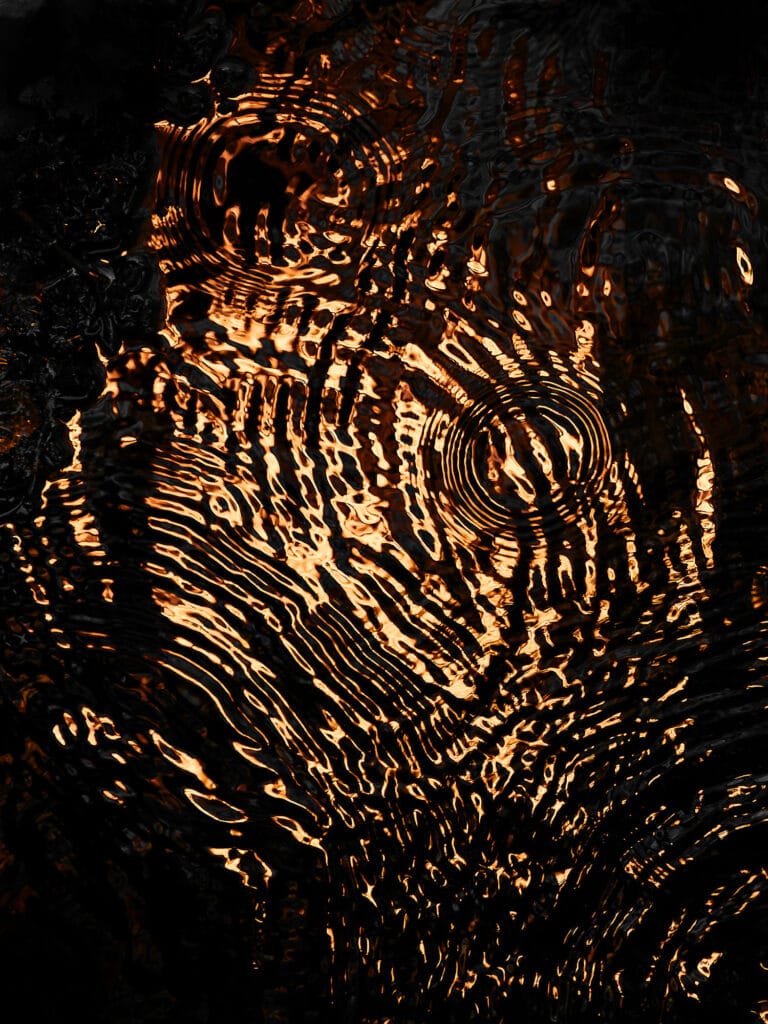 Sonic Waves: abstract photography of water