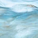 Surfing in Hawaii: impressionistic photography of water