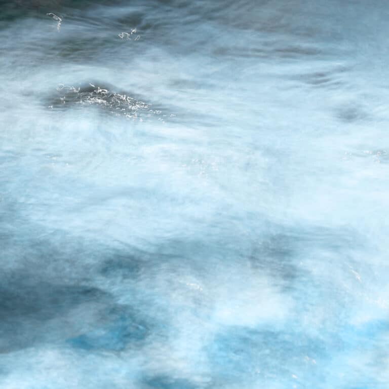 The Azores: impressionistic photography of water