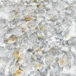 structures and patterns on water surface looking like traces of amber